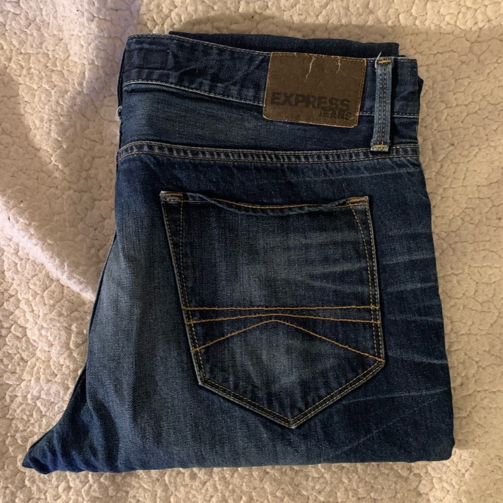 Express vintage Designer slim stretch jeans size 34/30 condition 8 out of 10